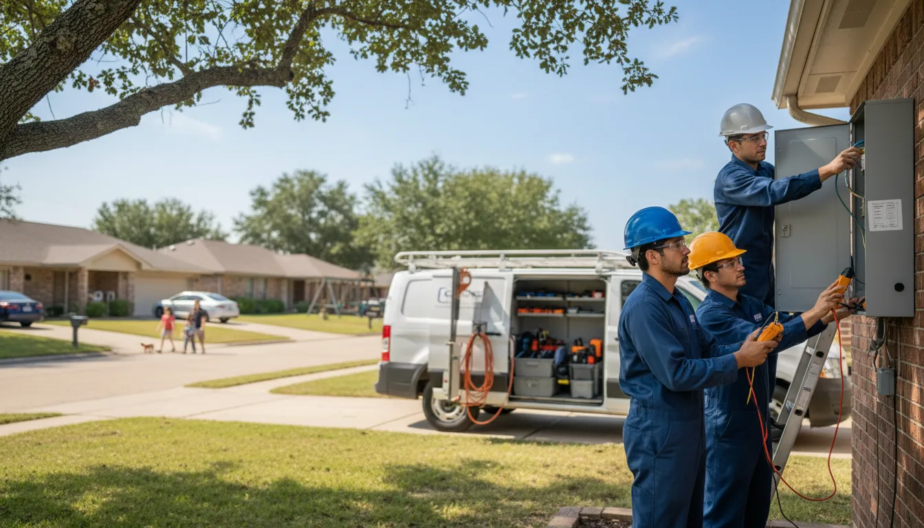 Certified electrician providing emergency electrical services in Redfield, AR